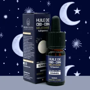 Huile CBD + CBN + Mélatonine – Mama Kana